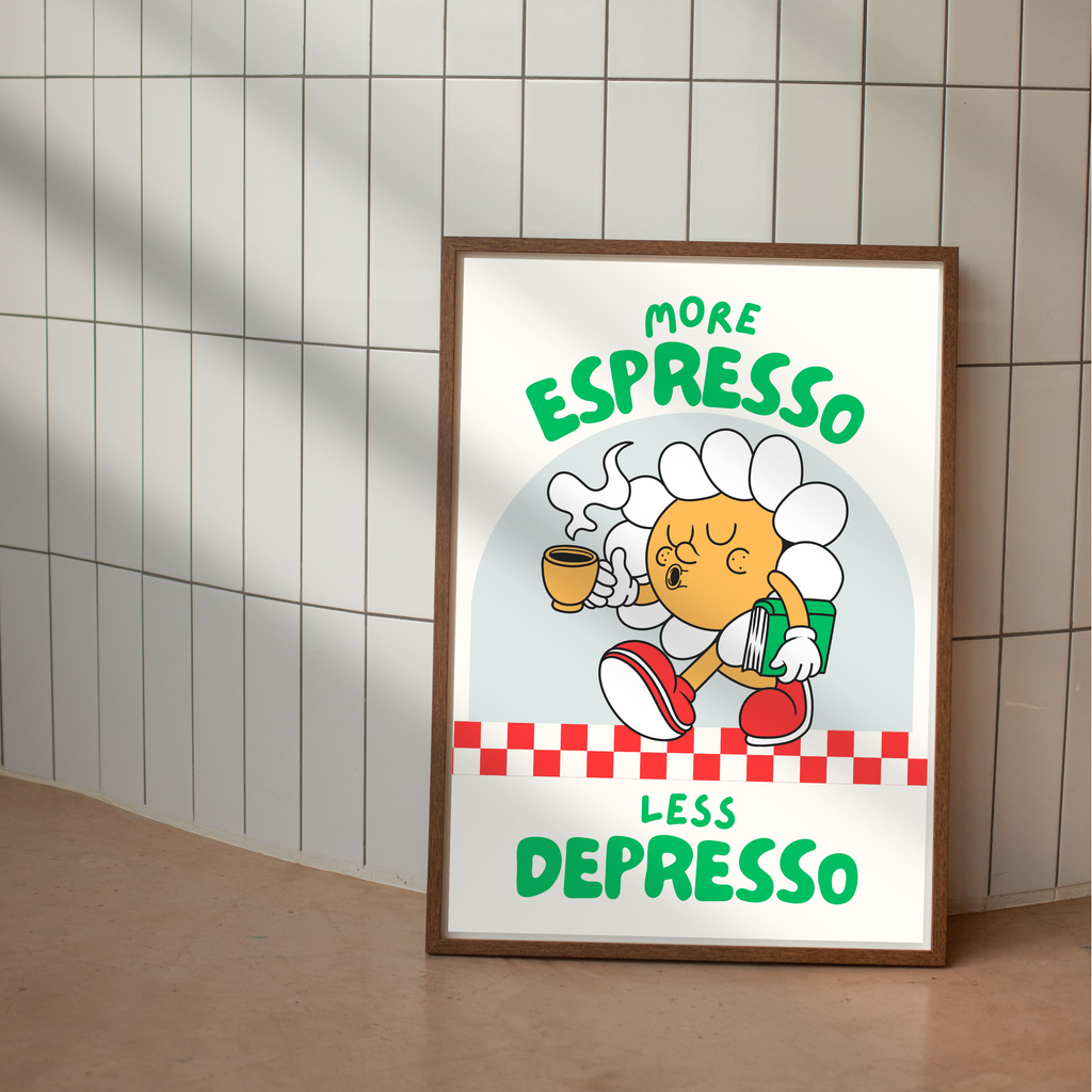 More espresso, less depress