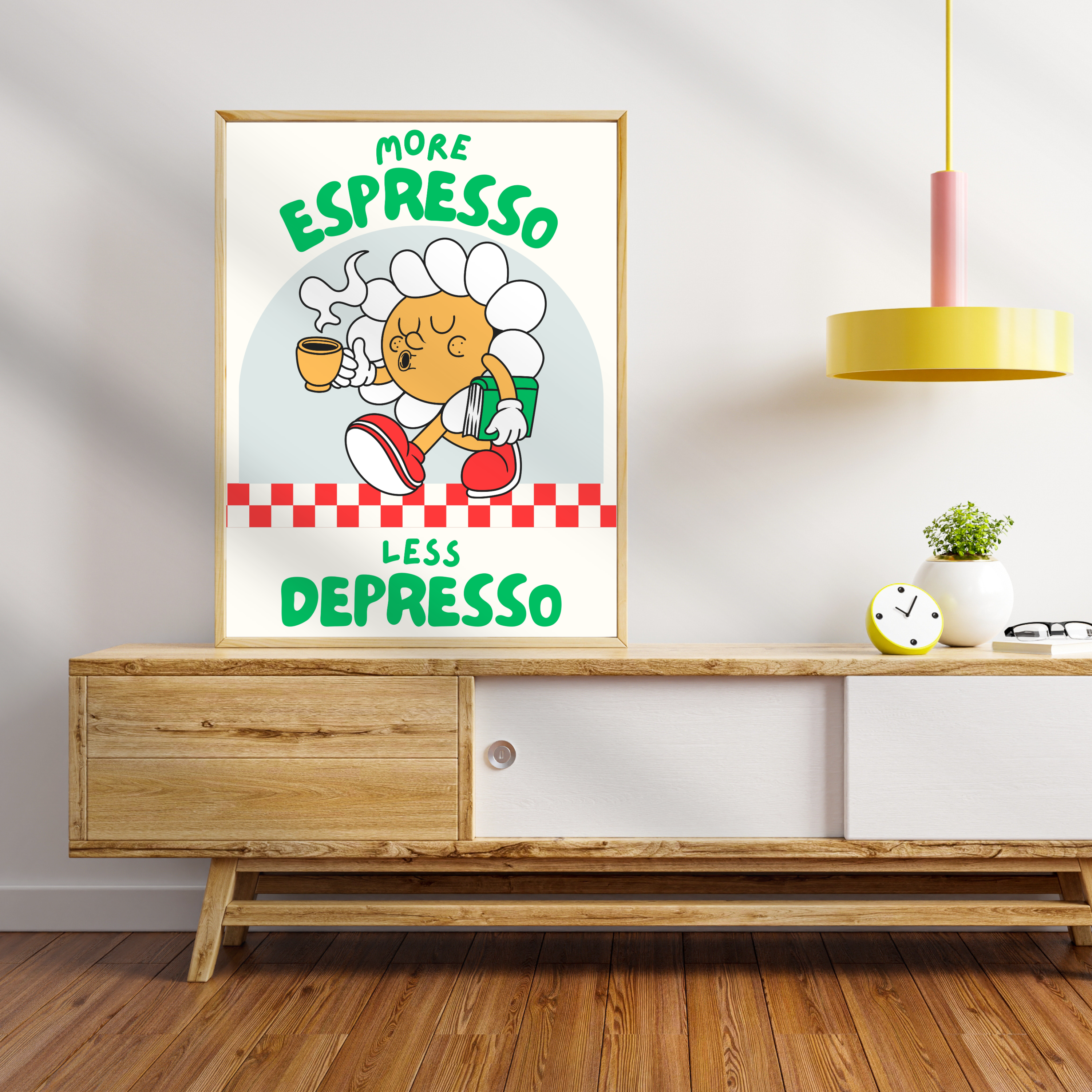 More espresso, less depress
