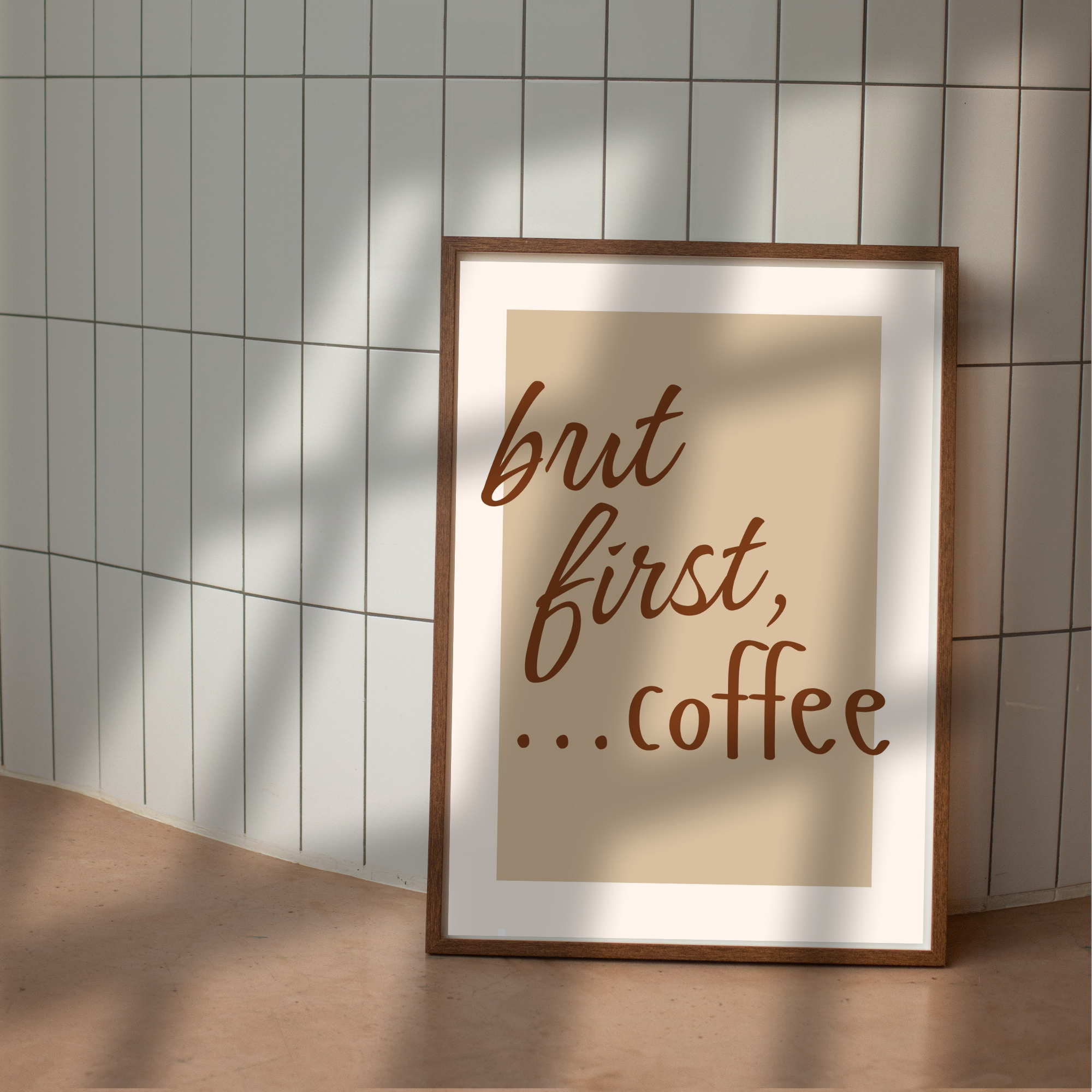 But first...coffee