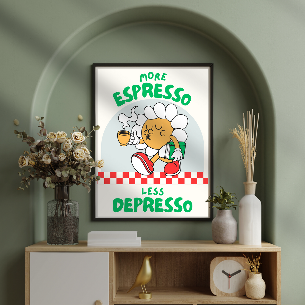 More espresso, less depress