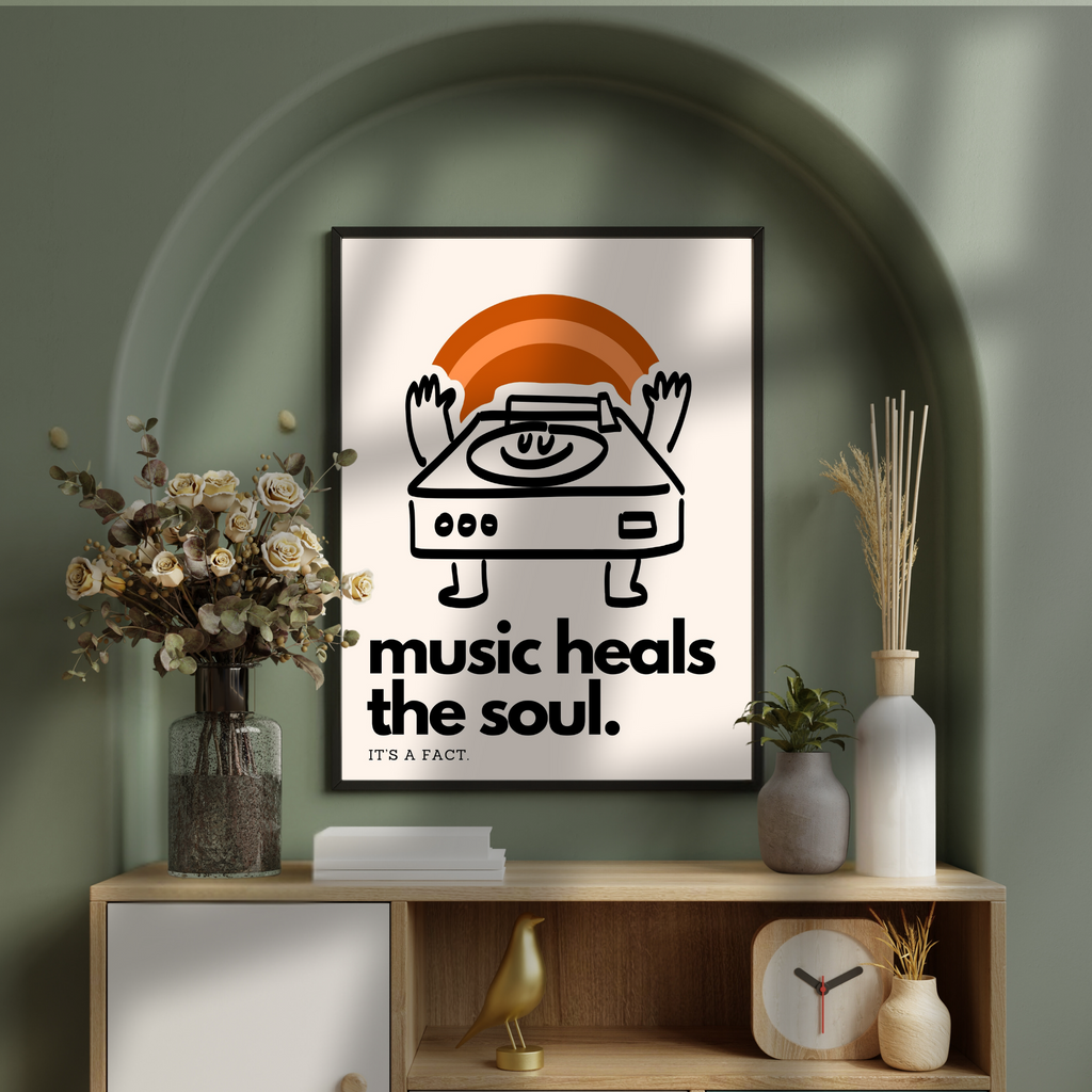 Music heals the soul.