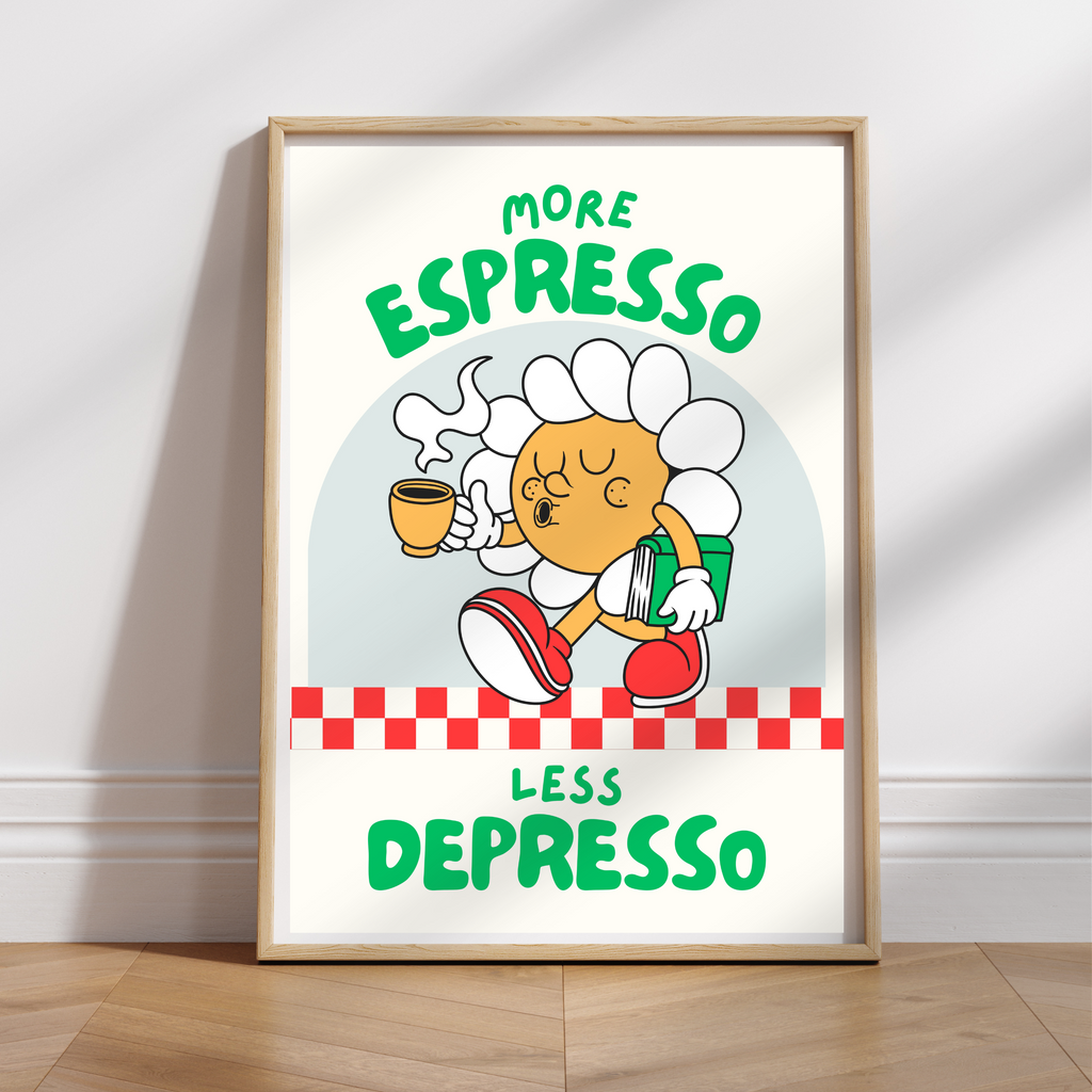 More espresso, less depress