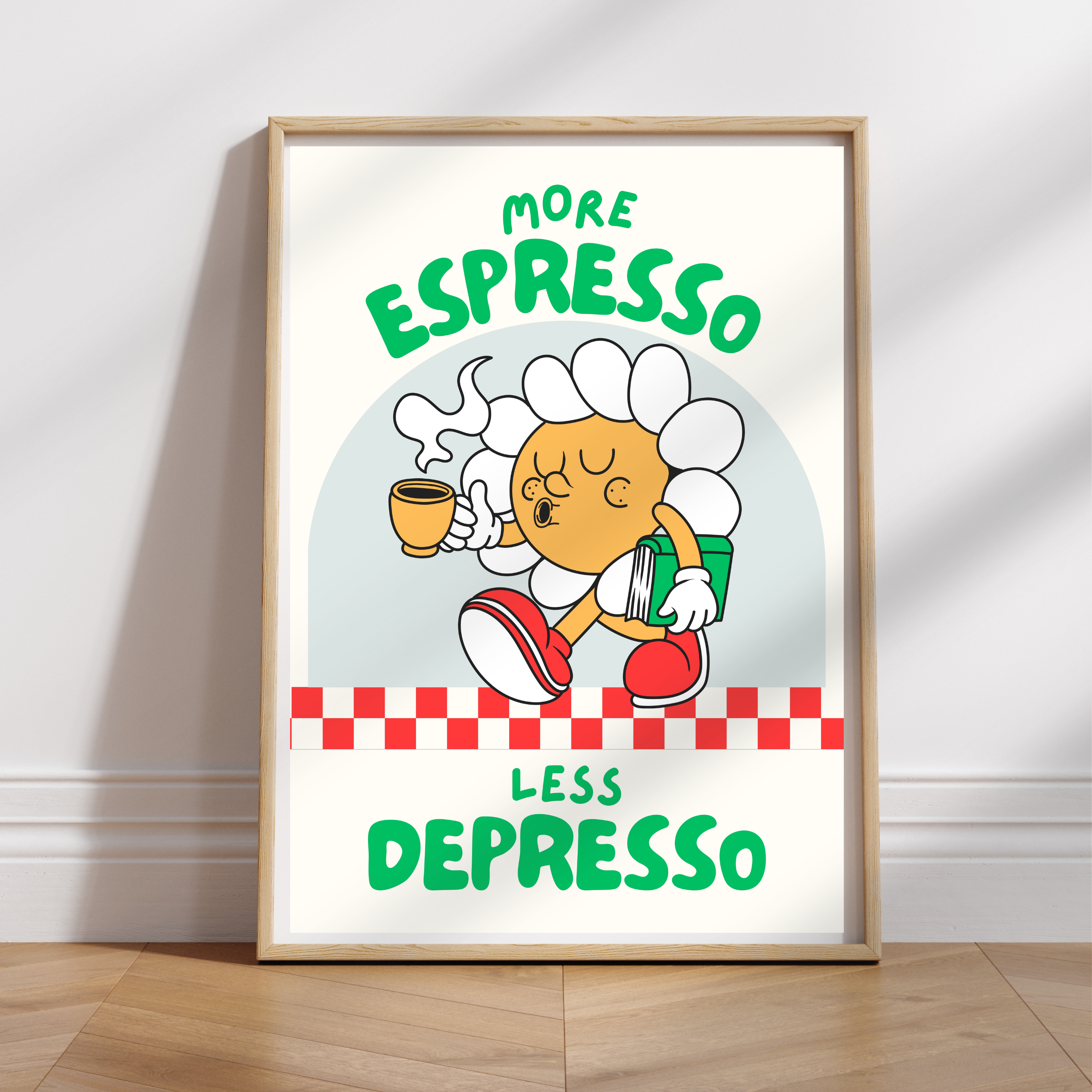 More espresso, less depress