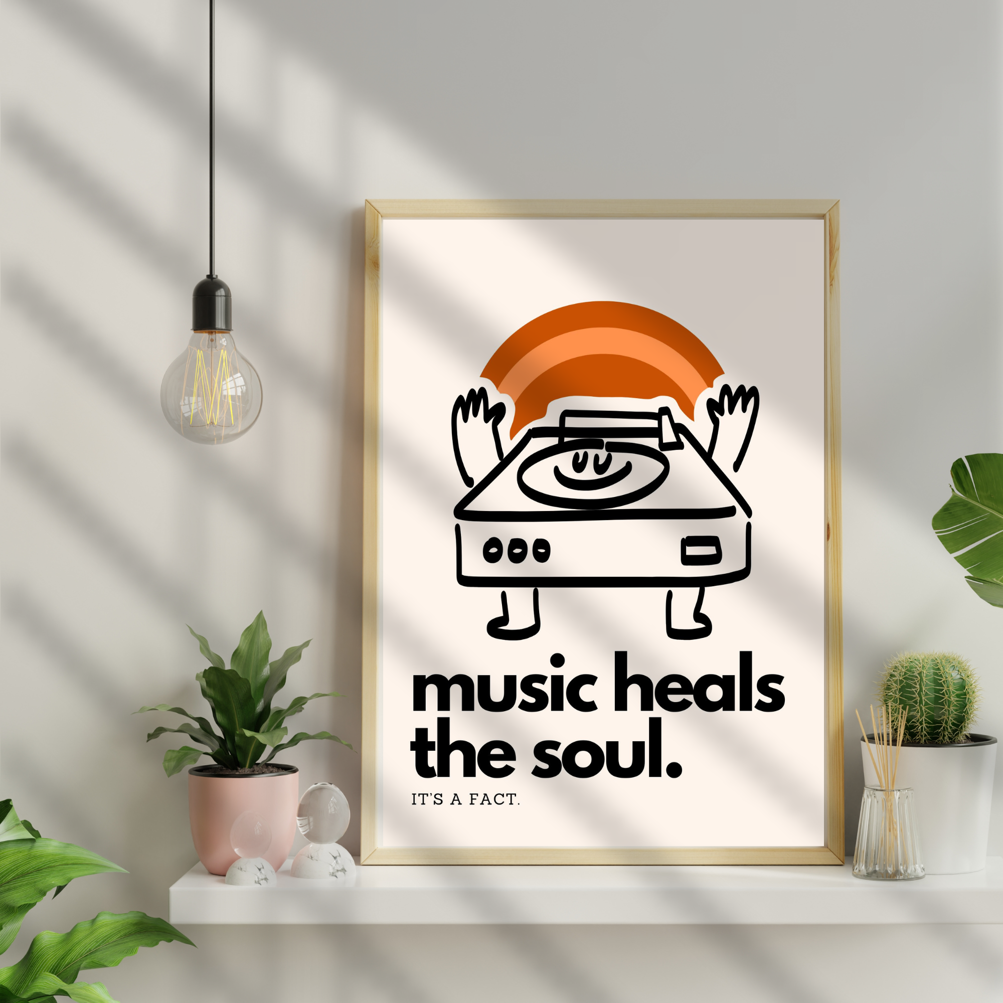 Music heals the soul.