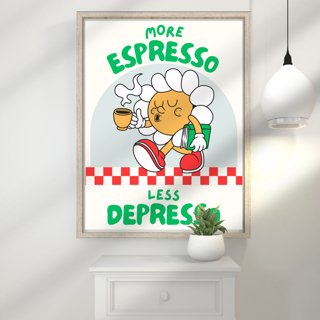 More espresso, less depress