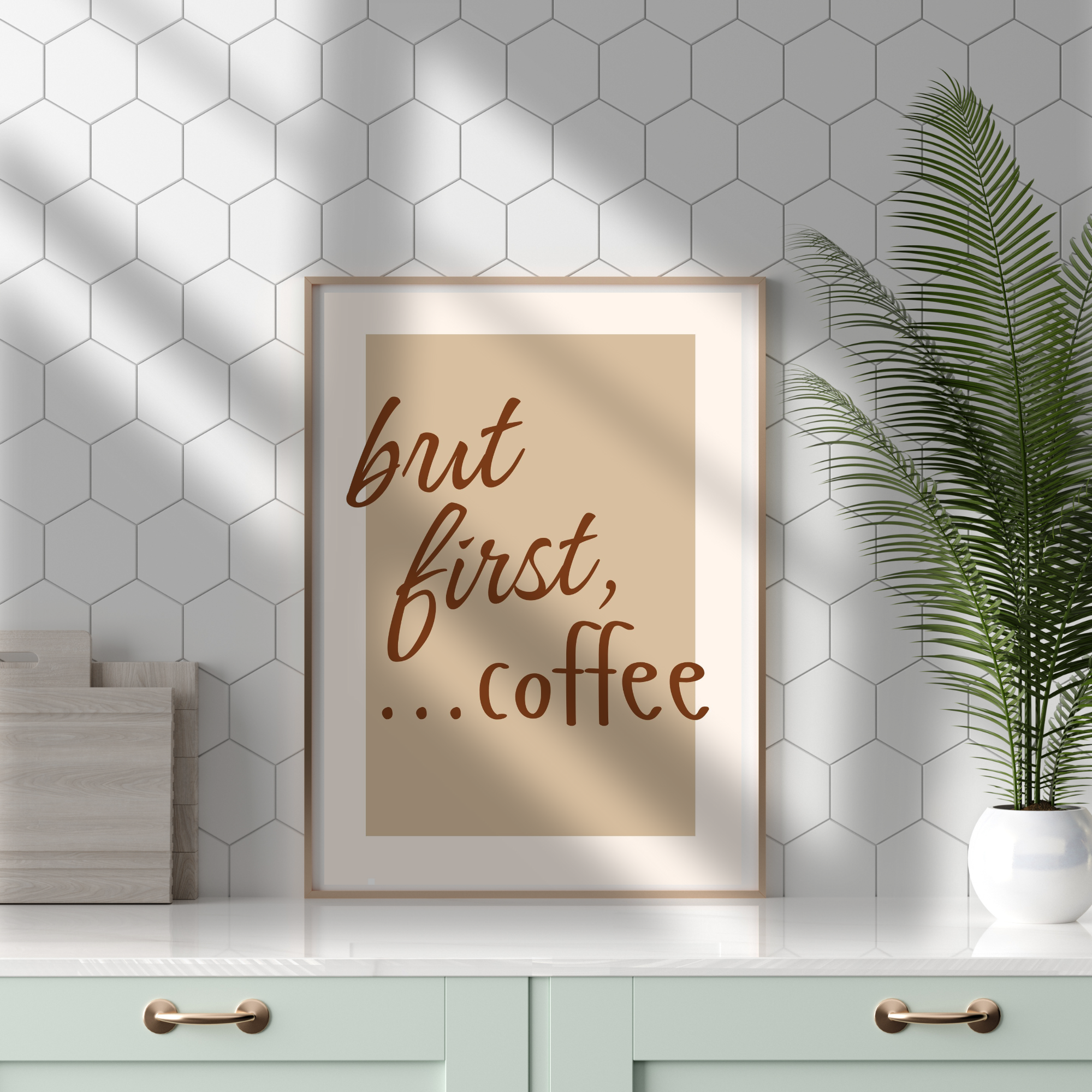 But first...coffee