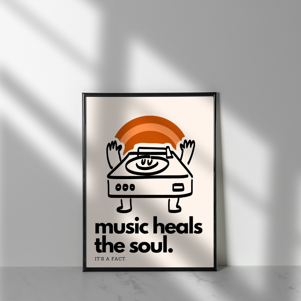 Music heals the soul.