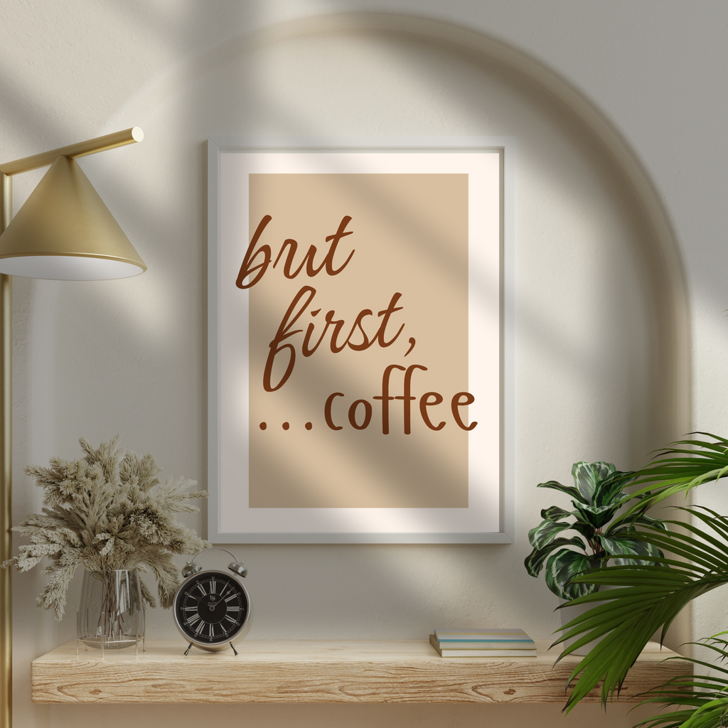 But first...coffee