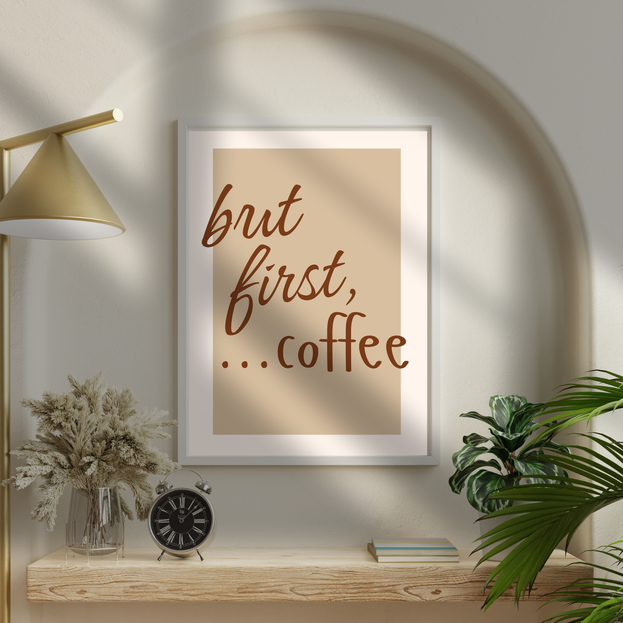 But first...coffee
